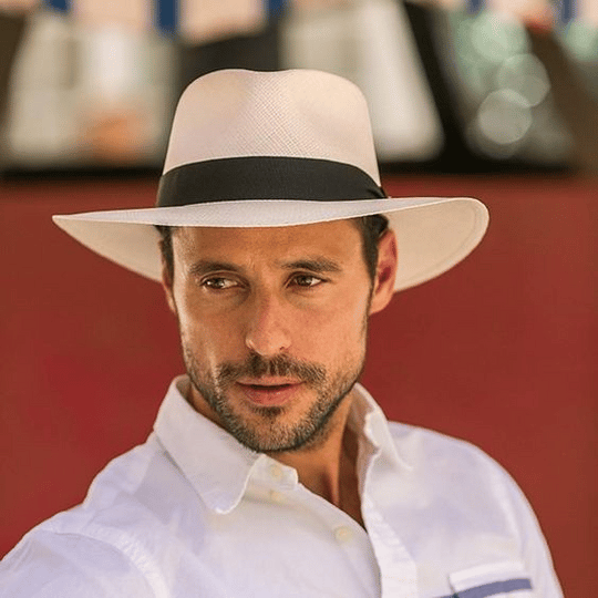 【Oferta especial】【56-58 cm】Sombrero artesanal de palma de Ecuador