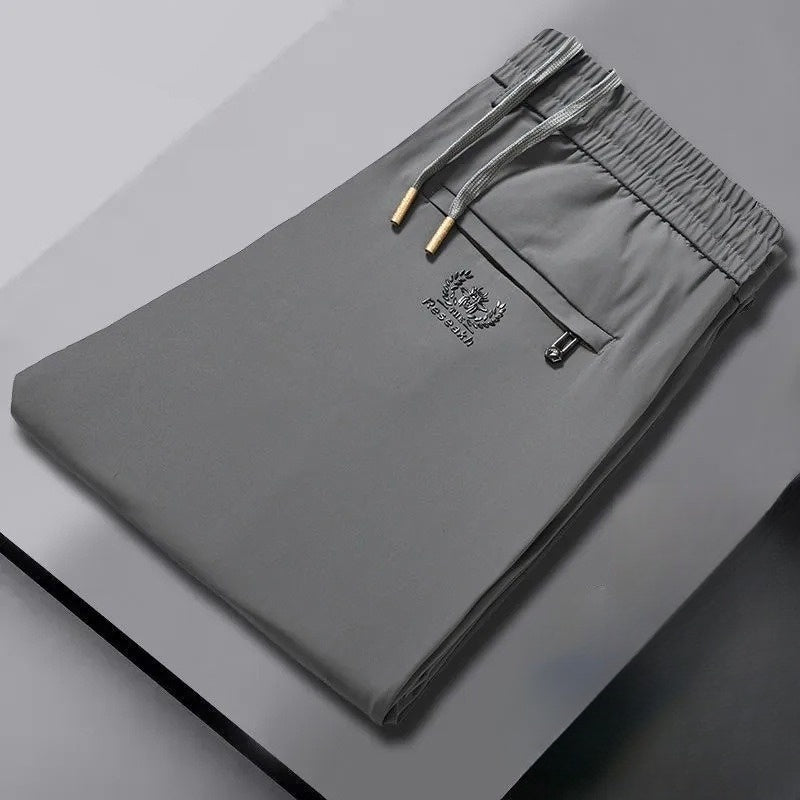 【Cumpără 1 primești 1 gratis】【M-5XL】Vara subțire gheață mătase pantaloni casual bărbați