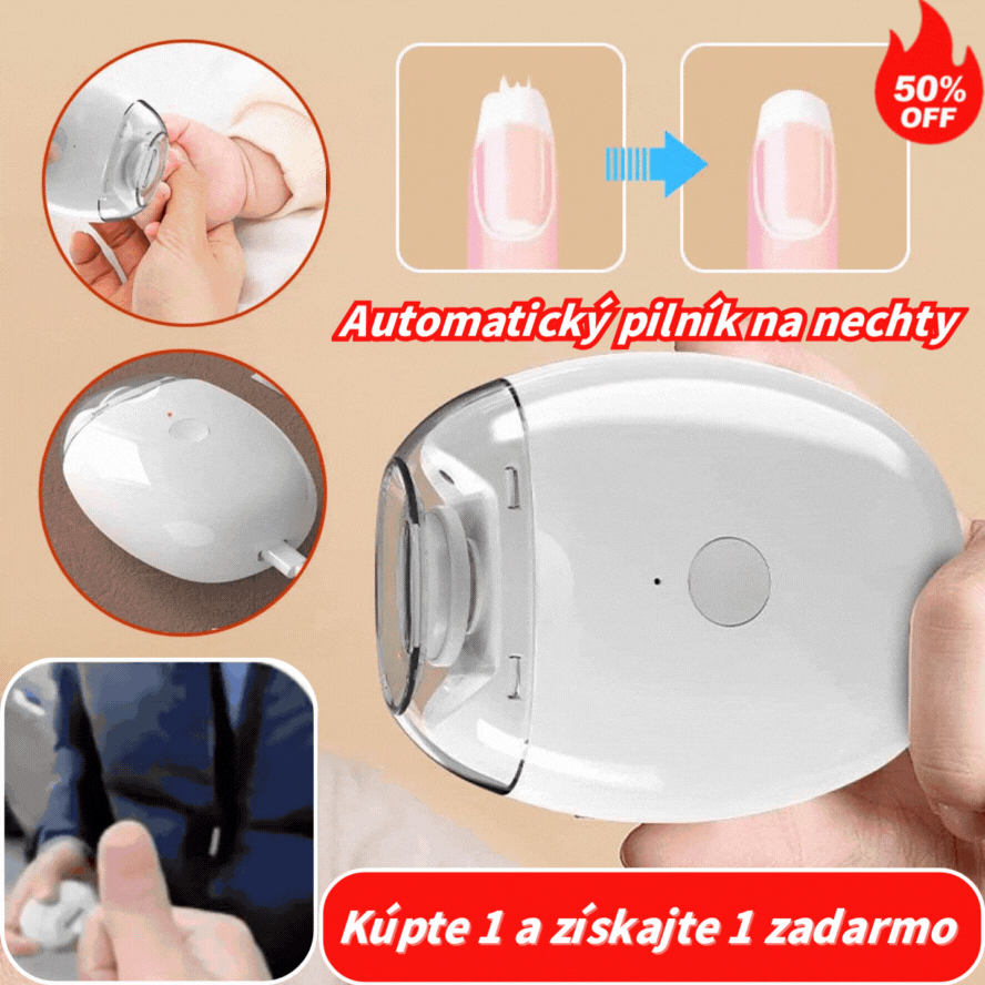 🔥Kupite 1, dobijte 1 gratis🔥2 komada 26 eura💅 Ponuda ograničenog trajanja✨ Automatska turpija za nokte za opću upotrebu 1, sigurna i nježna njega noktiju 👶🔧