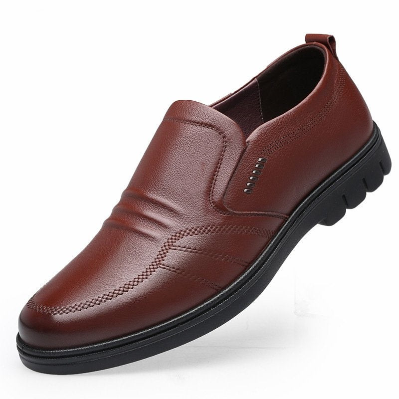 【【39-44】Zapatos de negocios de cuero genuino para hombres