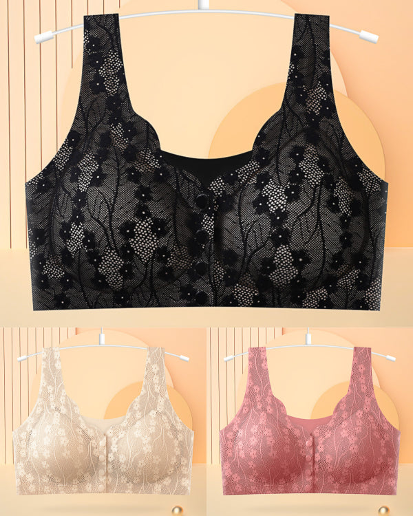 【50% OFF!】 Lekki i oddychający biustonosz bez fiszbin dla kobiet dojrzałych!_4068650