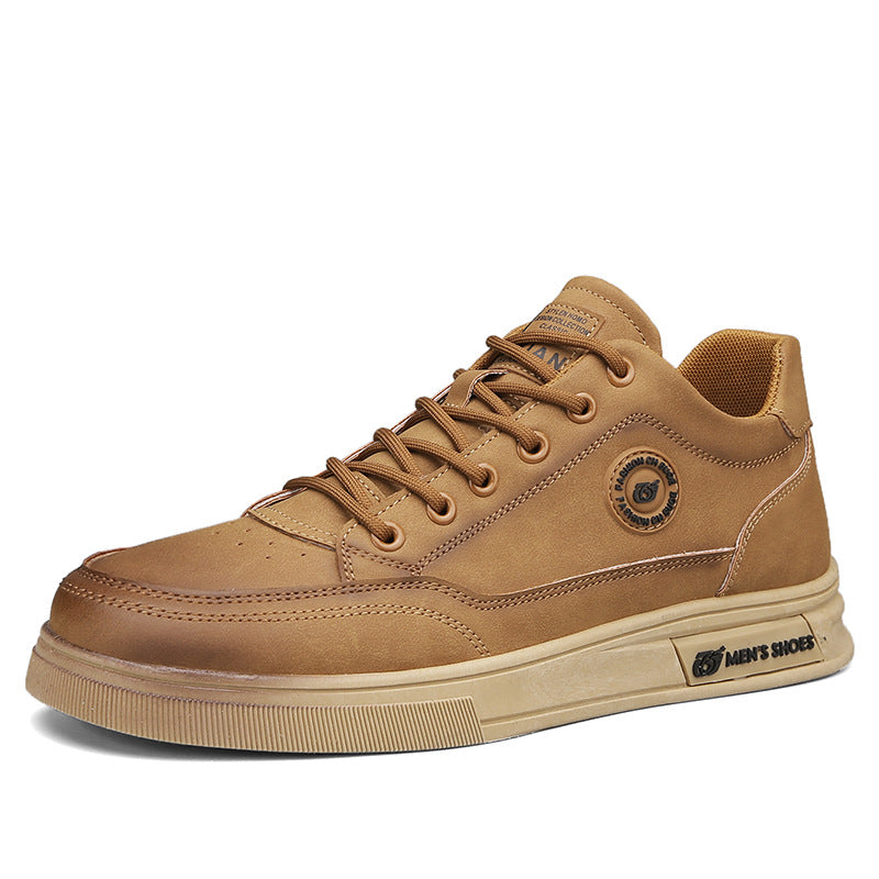 【39-44】 2025 Zapatos casuales de cuero de alta calidad para hombres Suela suave de cuero suave antideslizante-3880017