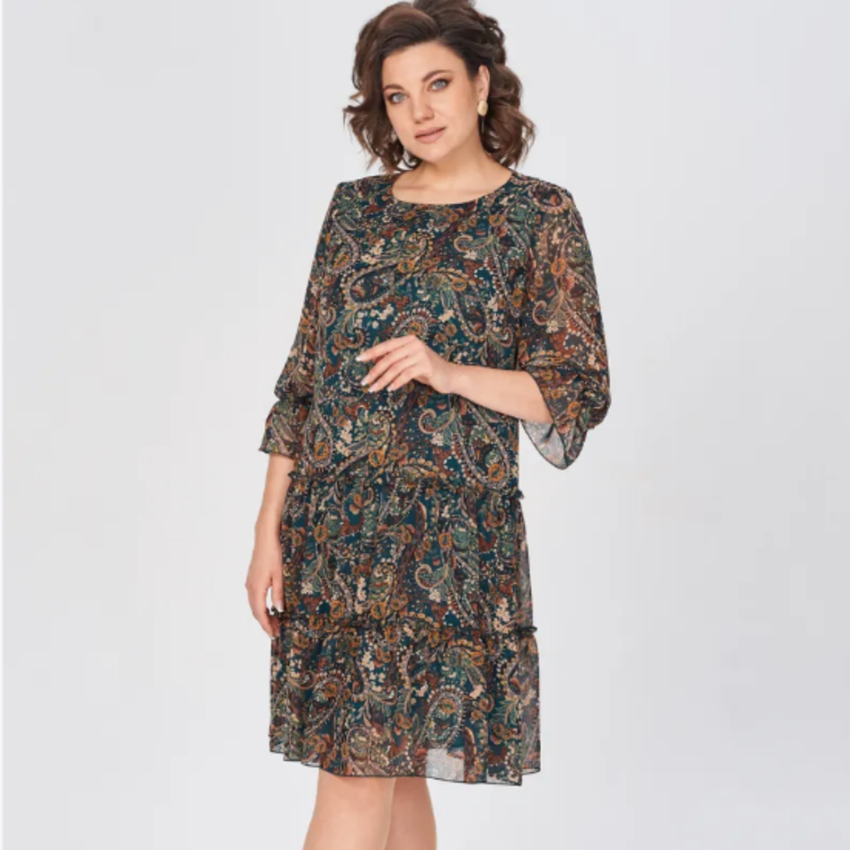 【🥇Vestido estampado de primavera 2026 más vendido】💥👗【S-5XL】