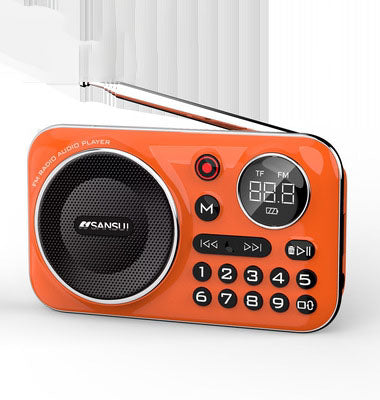 🎁【Oferta por tiempo limitado】Reproductor de música con radio Bluetooth portátil, puede insertar tarjetas y unidades flash USB_3868036