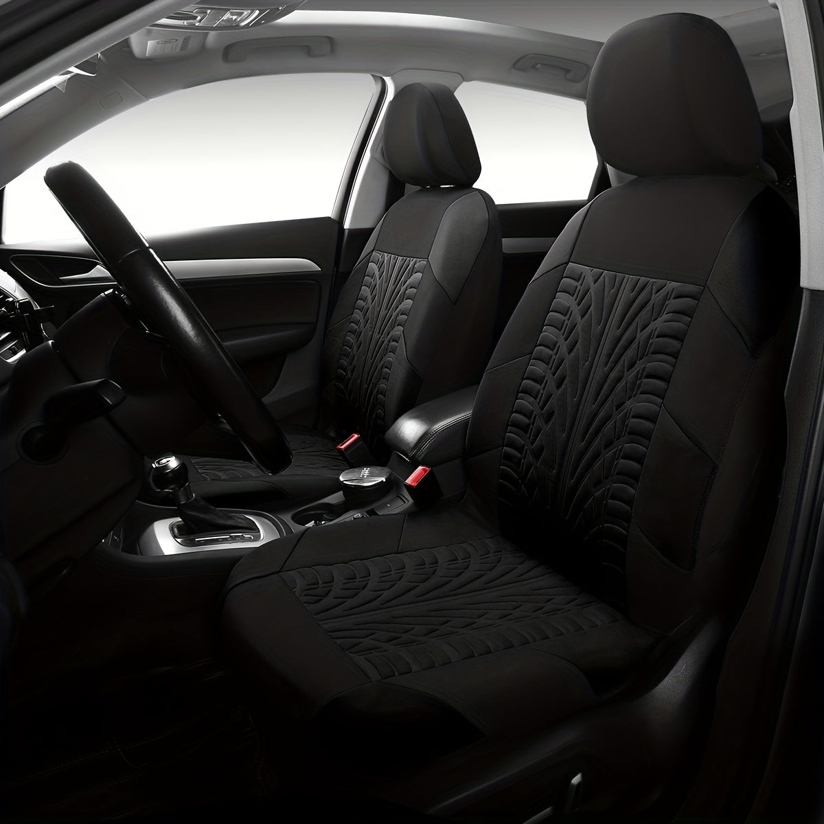 🚗🚗Fundas para asientos de automóvil de alta calidad, par de asientos delanteros_3870621