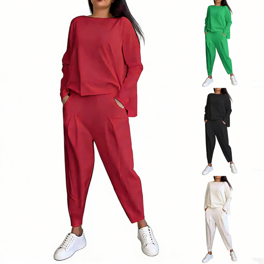 Conjunto informal minimalista de algodón Colección Primavera/Verano 2026