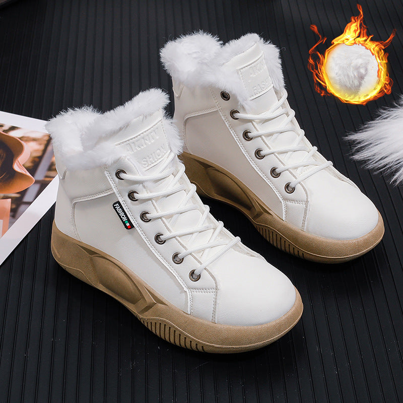 【35-43】Zapatos retro de piel de vaca con suela gruesa, nuevos zapatos informales modernos y versátiles._3851087