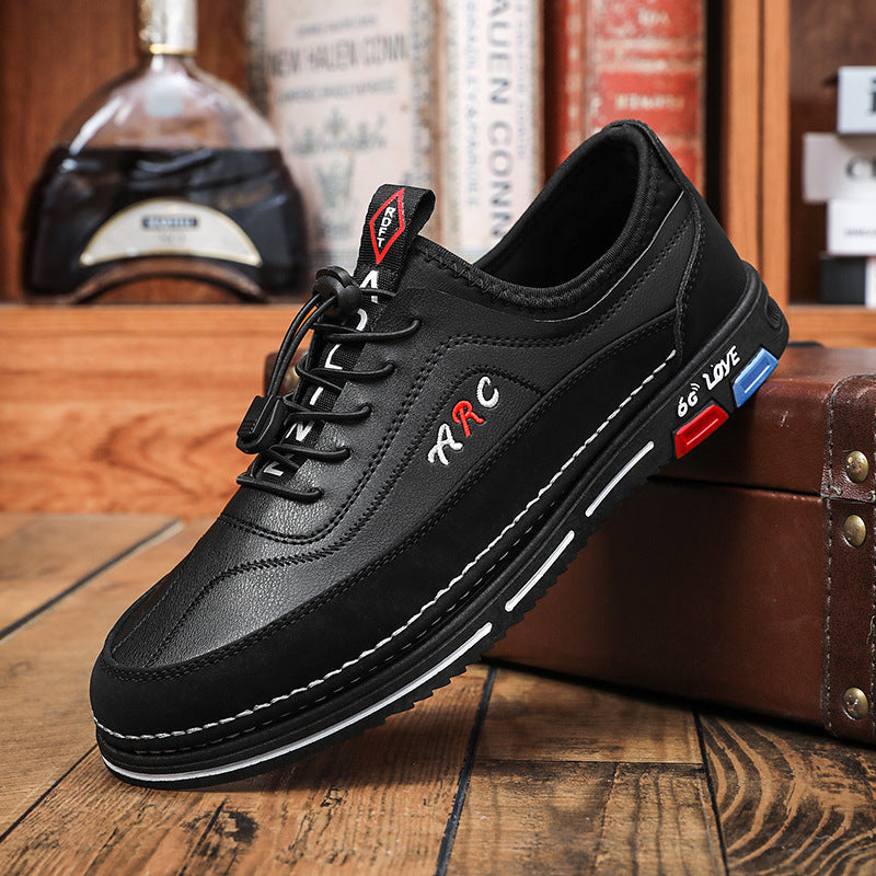 【Oferta por tiempo limitado】【39-48】Los zapatos de negocios casuales para hombre están hechos de cuero impermeable y resistente a las manchas con una suela suave para un uso cómodo