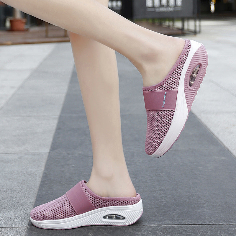 【Kup 1, a 1 dostaniesz gratis】【35-43】2025 Buty Air Cushion Hollow Mesh_4058538