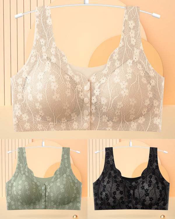 【50% OFF!】 Lekki i oddychający biustonosz bez fiszbin dla kobiet dojrzałych!_4068650
