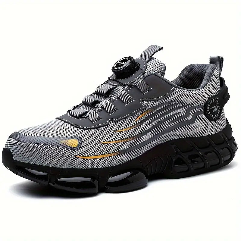 Botas de trabajo Knauf, aptas para uso diario, resistentes a impactos y pinchazos, con puntera de acero, calzado de seguridad cómodo y antideslizante._3859613