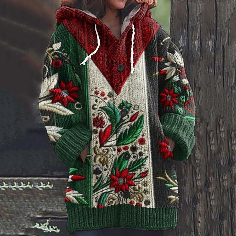 🥰【S-5XL】Nuevo suéter cardigan retro cómodo 3851354