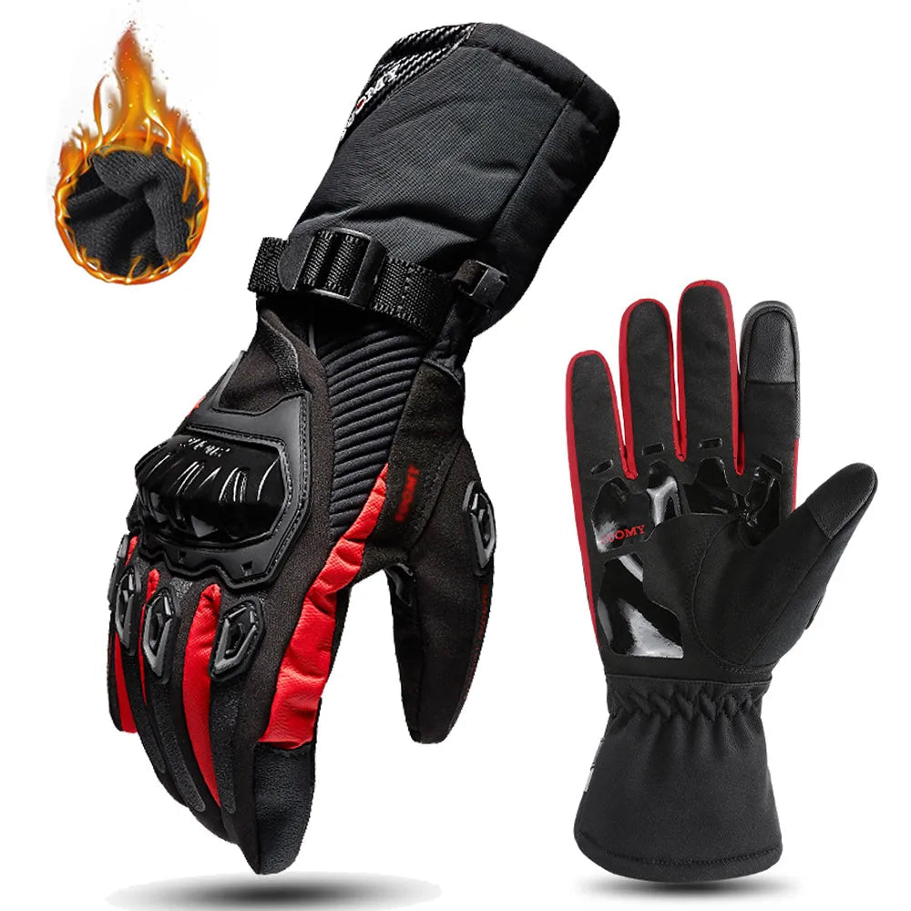 🔥🧤🧤Agarre térmico | Guantes de moto aislados_3878533
