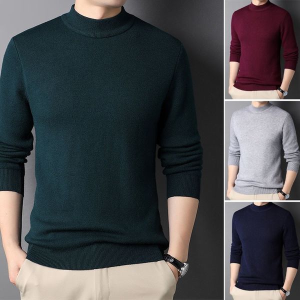 【M-4XL】Camisa con cuello de cachemira para hombre ✅ suave y agradable para la piel ✅ moderna y fácil de combinar-3853143
