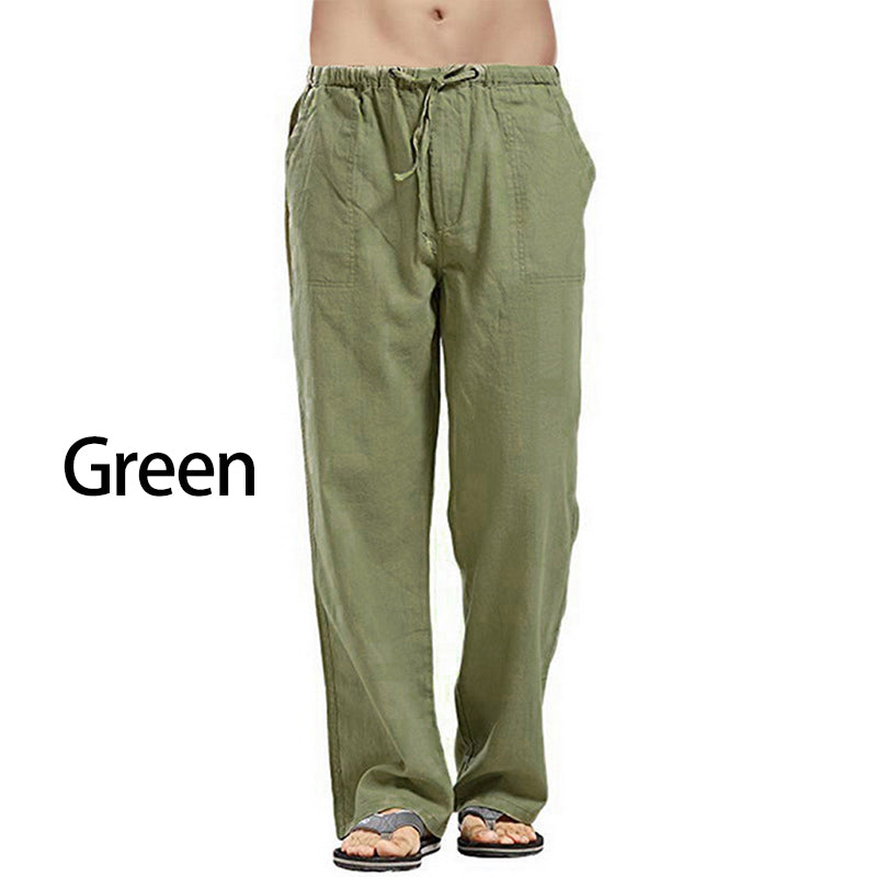 【S-5XL】Pantaloni casual pentru bărbați din bumbac – croială lejeră, material moale și respirabil_4039892