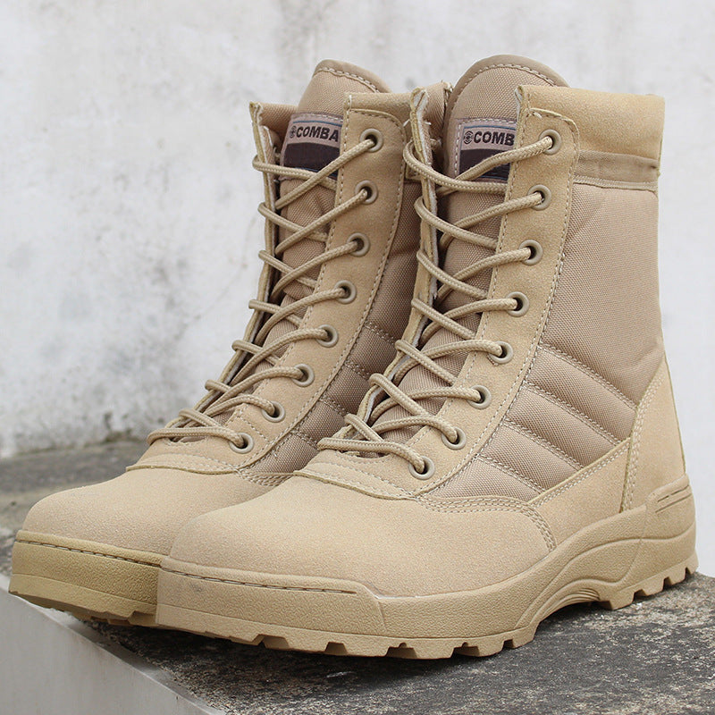 【Tallas 38-45】Botas tácticas de alta calidad para hombres y mujeres: impermeables, cálidas y duraderas