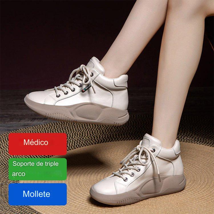 【35-43】Zapatos retro de piel de vaca con suela gruesa, nuevos zapatos informales modernos y versátiles._3851087