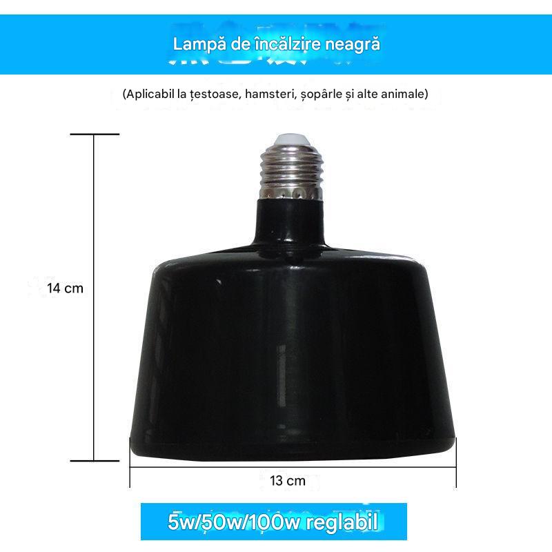 【Paquete de 2】Lámpara calefactora inteligente de temperatura constante para reproducción de mascotas