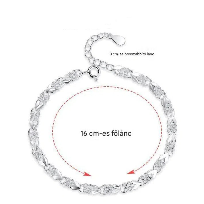 ✨【Compre 1 y obtenga 1 gratis】💖Nueva y moderna pulsera de plata de ley 925 para mujer🍀_3867881