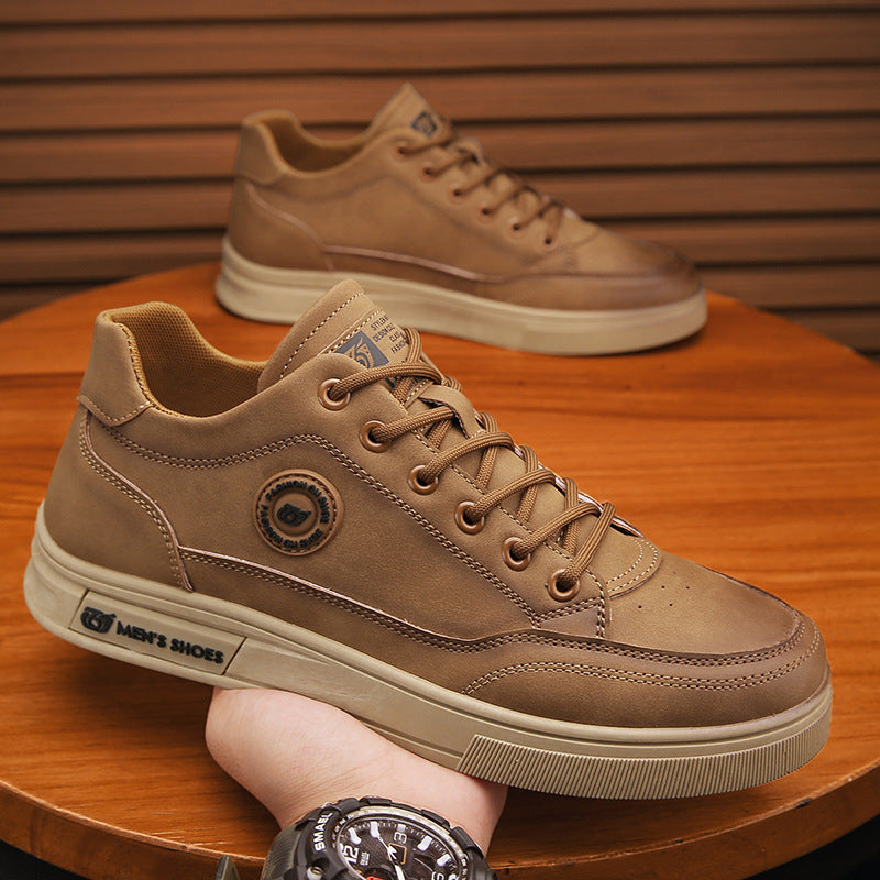 【39-44】 2025 Zapatos casuales de cuero de alta calidad para hombres Suela suave de cuero suave antideslizante-3880017