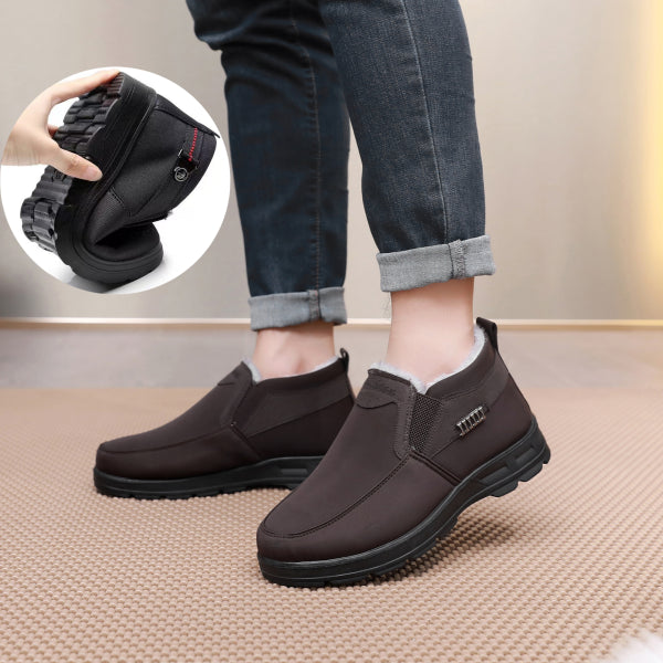 【39-47】Botas de invierno acolchadas y gruesas, impermeables y cálidas.-3846903