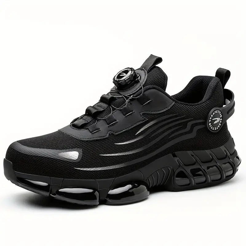 Botas de trabajo Knauf, aptas para uso diario, resistentes a impactos y pinchazos, con puntera de acero, calzado de seguridad cómodo y antideslizante._3859613