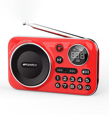 🎁【Oferta por tiempo limitado】Reproductor de música con radio Bluetooth portátil, puede insertar tarjetas y unidades flash USB_3868036