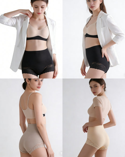 【3PCS】【35-100 KG】 Bragas moldeadoras abdomen plano y efecto push-up – suaves, transpirables y estilizan tu figura