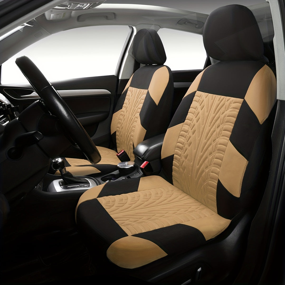 🚗🚗Fundas para asientos de automóvil de alta calidad, par de asientos delanteros_3870621