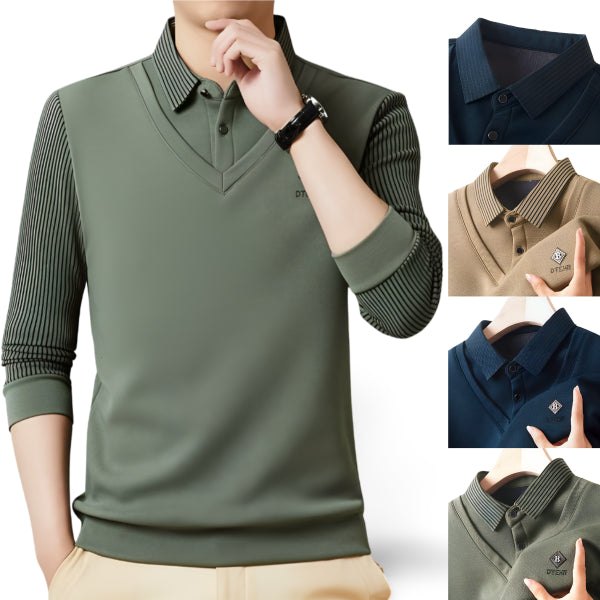 🔥 Top térmico todo en uno de dos piezas de cachemir premium para hombre (M-4XL)_3836644
