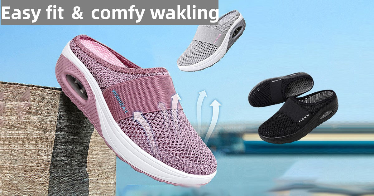 【Kup 1, a 1 dostaniesz gratis】【35-43】2025 Buty Air Cushion Hollow Mesh_4058538