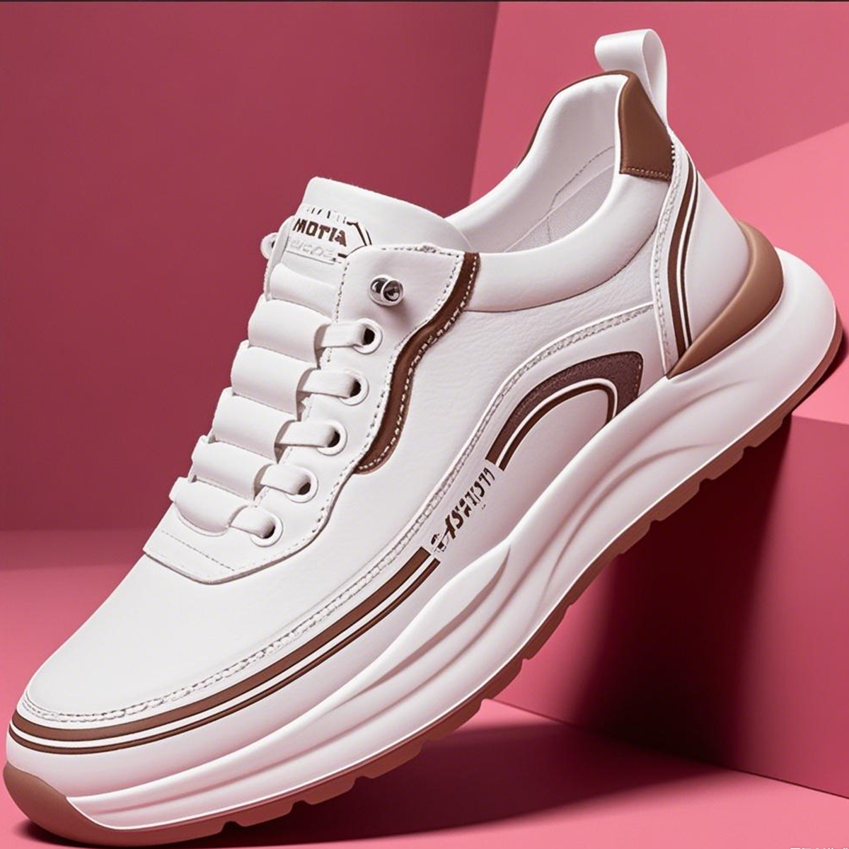 45% de descuento【39-45】Zapatillas deportivas de piel resistentes al agua y a la suciedad con suela suave para máxima comodidad._3999496