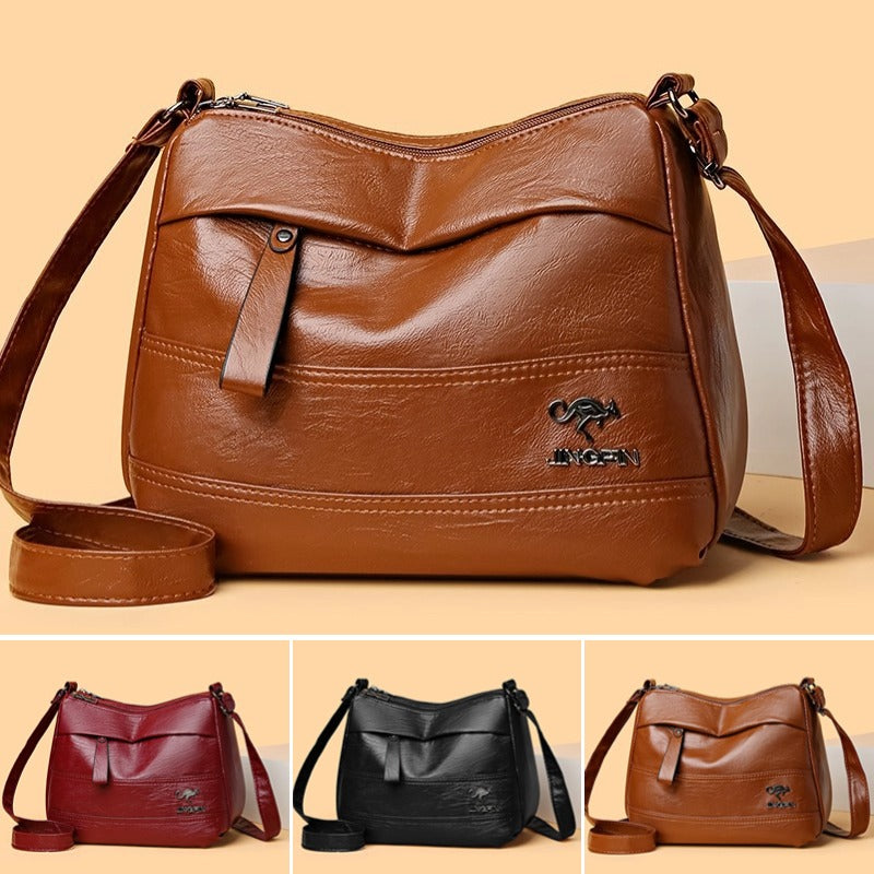✨️【Compre 1 y obtenga 1 gratis】👜 Nuevo modelo, bolso de hombro multicapa retro y de gran capacidad, moderno y versátil 3860077