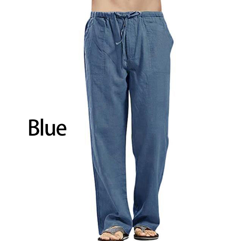 【S-5XL】Pantaloni casual pentru bărbați din bumbac – croială lejeră, material moale și respirabil_4039892