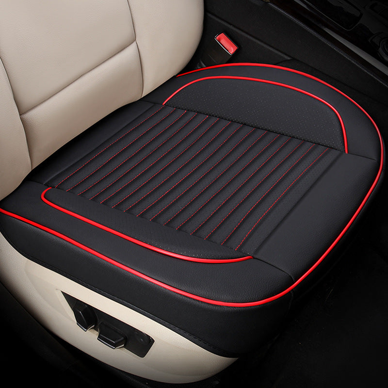 🚗Cojín de asiento de coche todo incluido fabricado en cuero natural-3852649