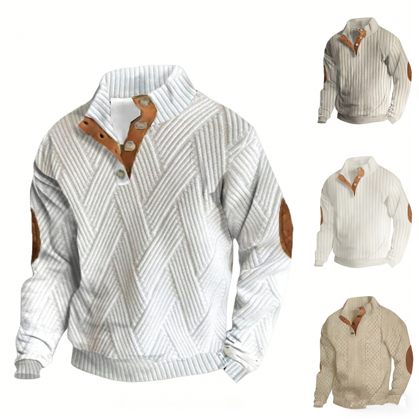 【S-5XL】Chaqueta informal de otoño/invierno para hombre