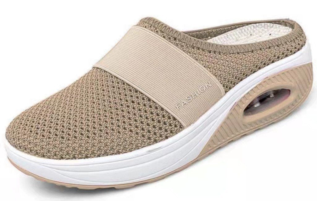 【35-43】2026 Zapatos de malla hueca con colchón de aire