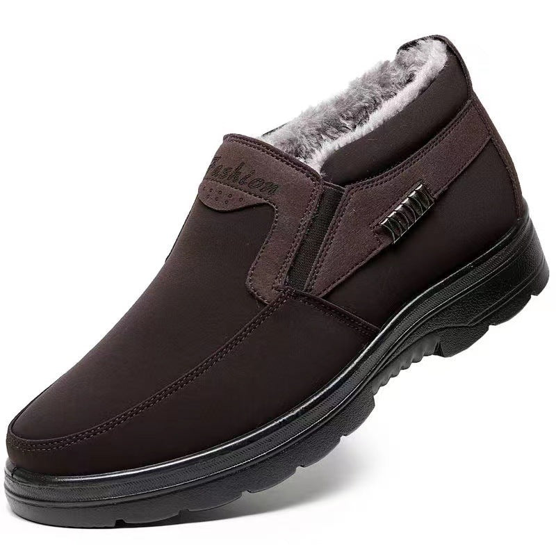 【39-47】Botas de invierno acolchadas y gruesas impermeables y cálidas