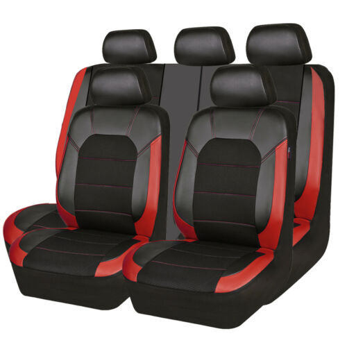 🚗🚗Juego universal de fundas para asientos de coche de cuero suave._3874043