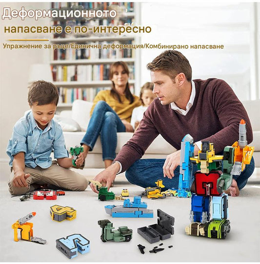 【Más vendido】Juguete robot transformador digital para niños