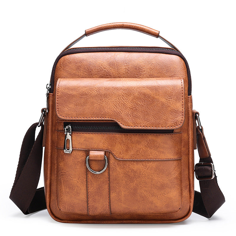 🔥Bolso casual de piel de vacuno para hombre