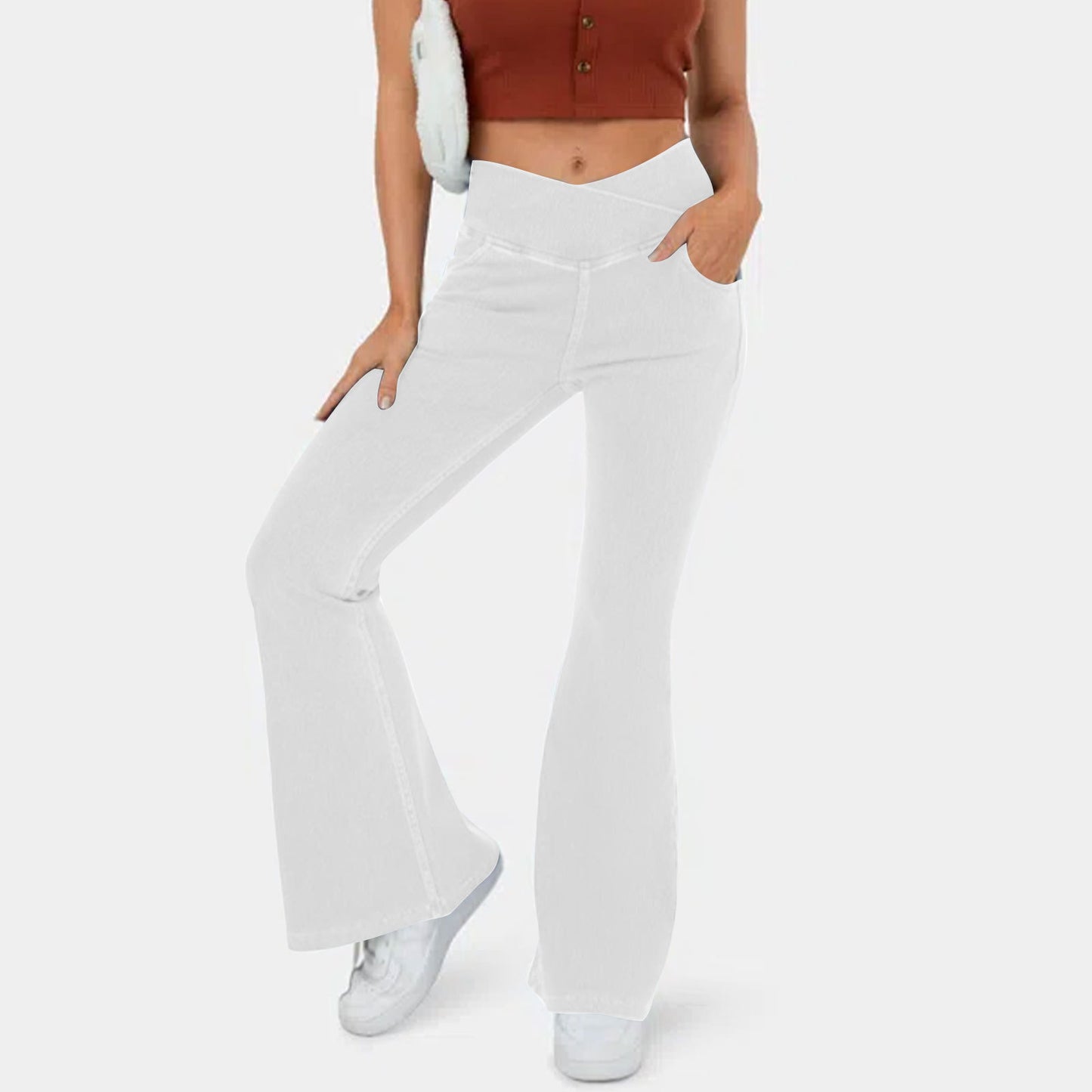 ✨🔥【VENTA CALIENTE 50% DE DESCUENTO】👖【XS-4XL】2025 nuevos vaqueros de cintura alta para mujer de alta calidad-3855782