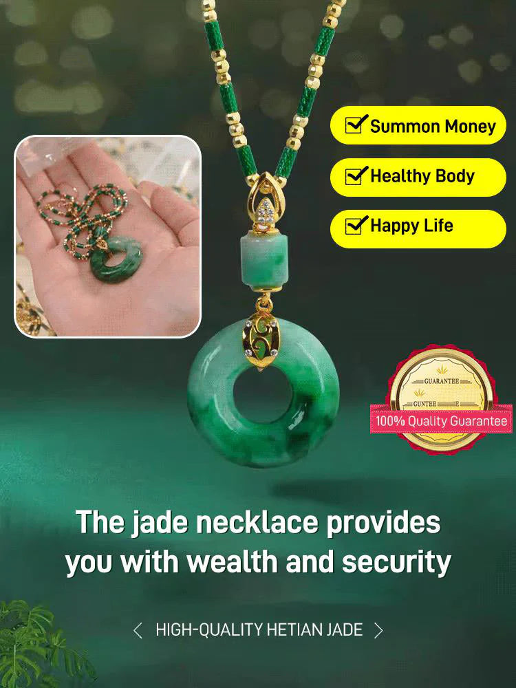 【2026 HOT SALE】 Hebilla de oración de jade Hetian