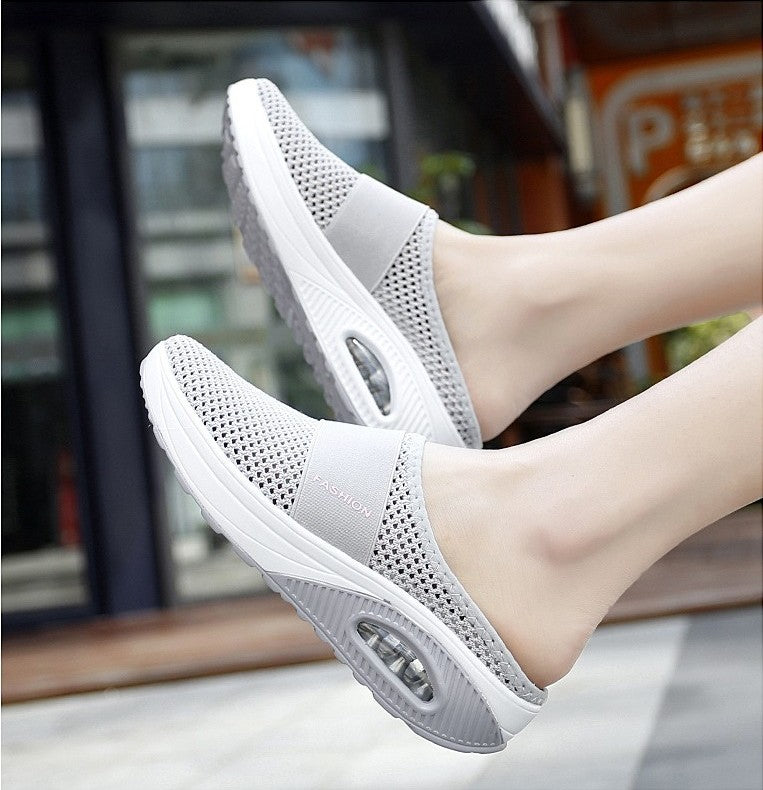 【Kup 1, a 1 dostaniesz gratis】【35-43】2025 Buty Air Cushion Hollow Mesh_4058538