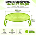 🍽️【Cumpără unul, primești unul gratis!】✨ Suport stivuibil pentru gătit la aburi în cuptorul cu microunde – Tava cu două straturi cu funcție de izolare termică, multifuncțională și care economisește spațiu 🥘