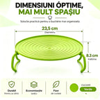 🍽️【Cumpără unul, primești unul gratis!】✨ Suport stivuibil pentru gătit la aburi în cuptorul cu microunde – Tava cu două straturi cu funcție de izolare termică, multifuncțională și care economisește spațiu 🥘