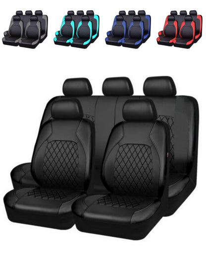 Fundas universales de cuero suave para asientos de coche