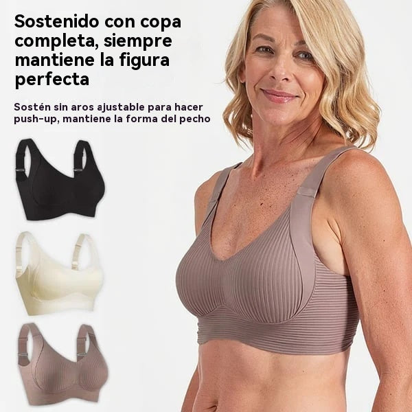 【Paquete de 4】Sujetador inalámbrico de una pieza para mujer【40-95 kg】