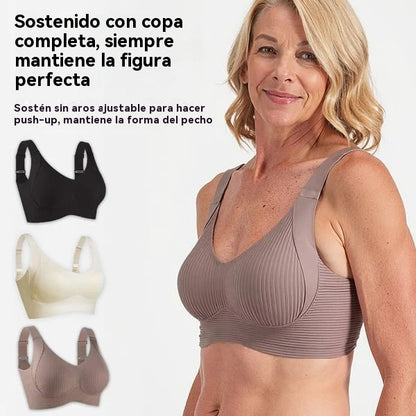 【Paquete de 4】Sujetador inalámbrico de una pieza para mujer【40-95 kg】