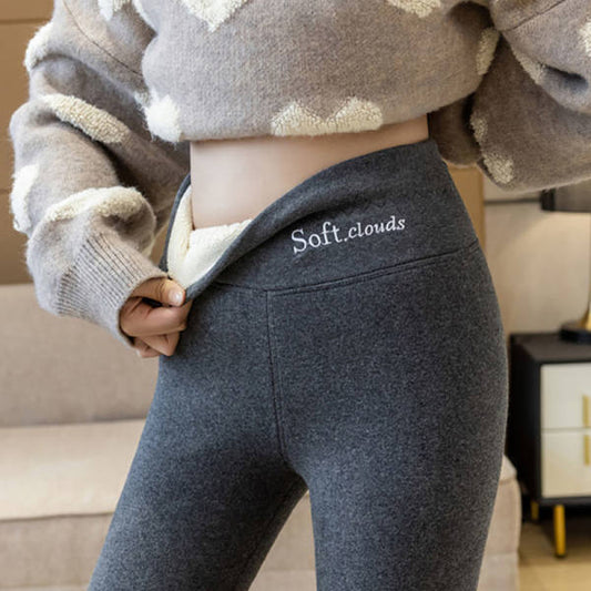 🔥[S-5XL] 2024 Leggings térmicos de cachemira de cintura alta para otoño e invierno, se pueden usar al aire libre